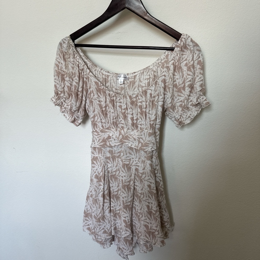Floral Puff Sleeve Dress